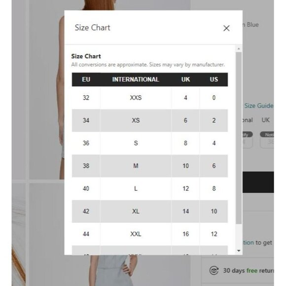 NWT MANGO Zip Denim Mini Dress Size XS Color‎ Light Blue - Picture 8 of 8